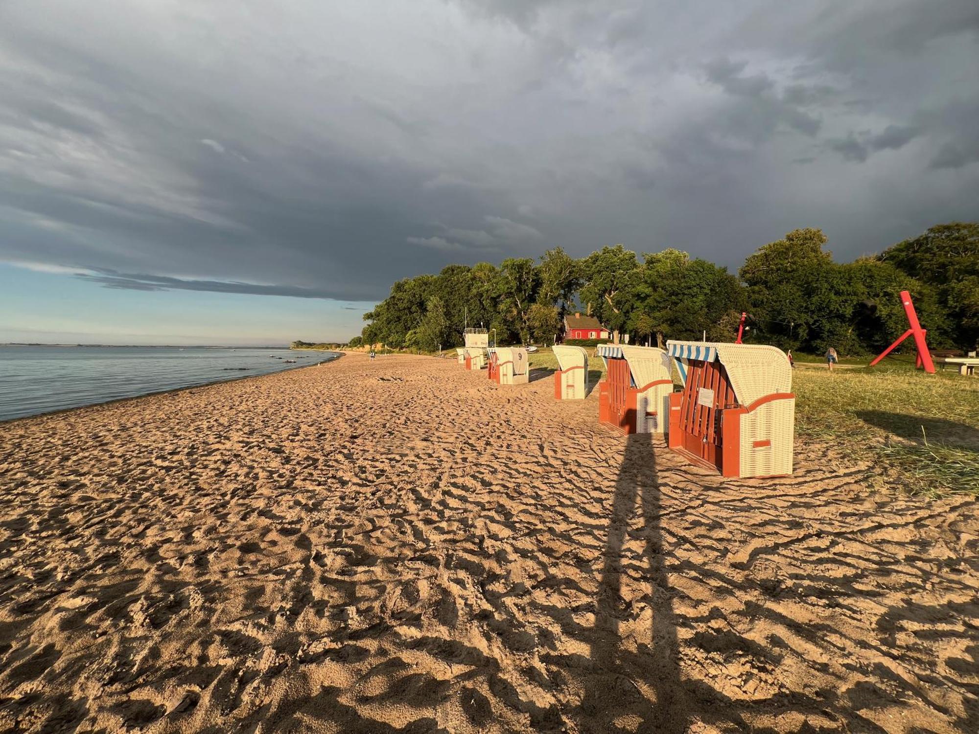 Strandnahes Ostsee Apartment Malum Циров Экстерьер фото